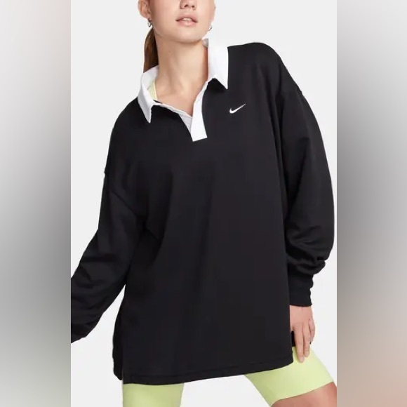 Nike Tops - NWT Nike Sportswear Essential Long Sleeve Polo